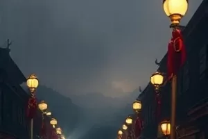 《第七个夏天》剧集封面，海边公路上的一辆单车